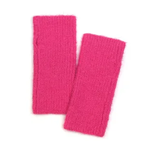 Bright Rose Wristwarmers