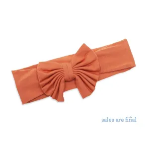 chestnut solid modal headband