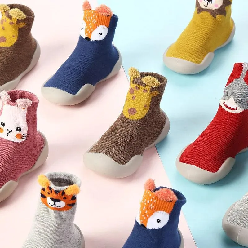 Children's Soft Non-Slip Indoor Socks: Adventure Gear for Kids