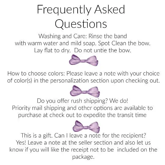 Ella Grosgrain Bow Nylon Headband - Vanilla