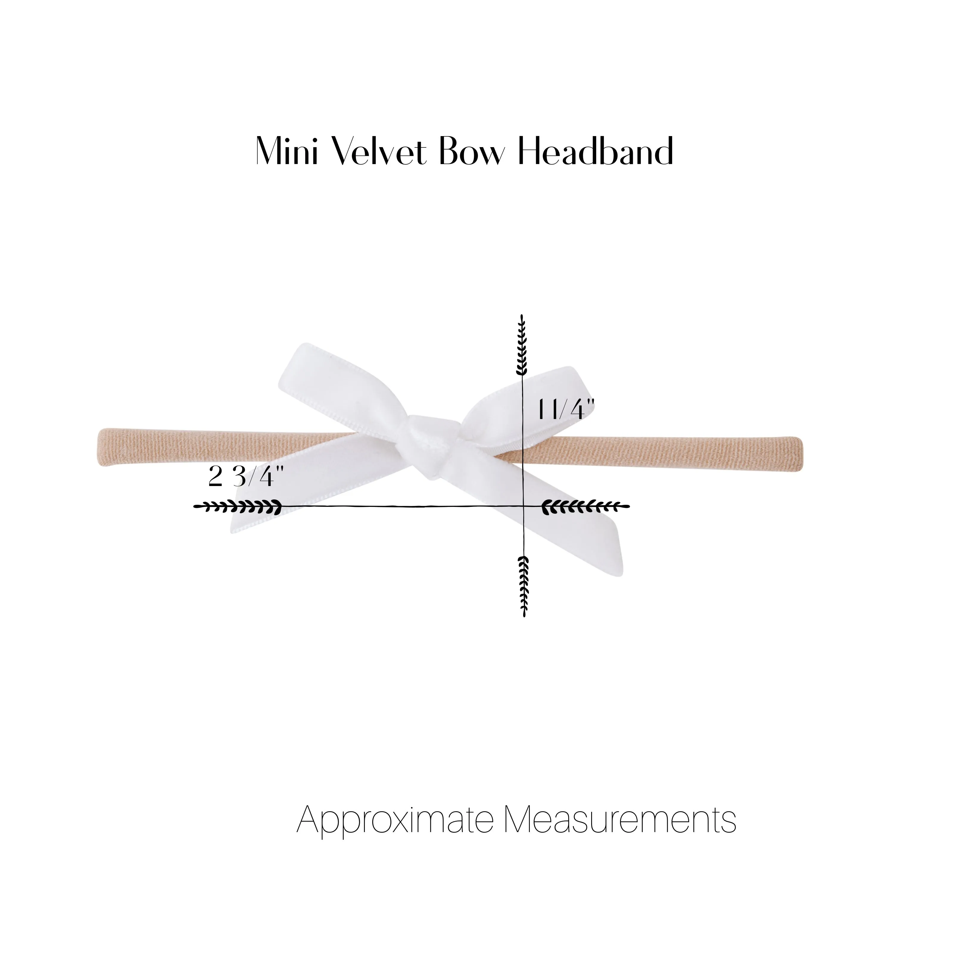 EVIE Velvet Mini Bow - Emerald