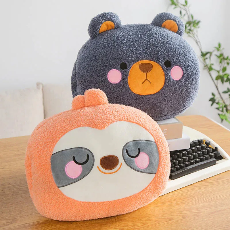 Fuzzy Kawaii Forest Buddy Handwarmer Plushie Collection