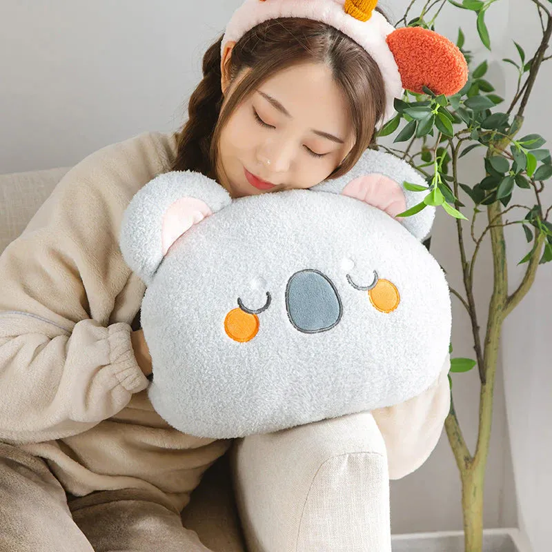 Fuzzy Kawaii Forest Buddy Handwarmer Plushie Collection