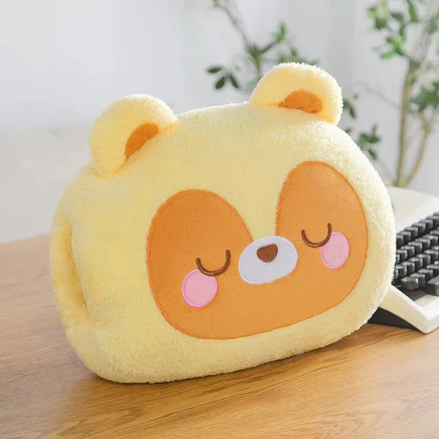 Fuzzy Kawaii Forest Buddy Handwarmer Plushie Collection