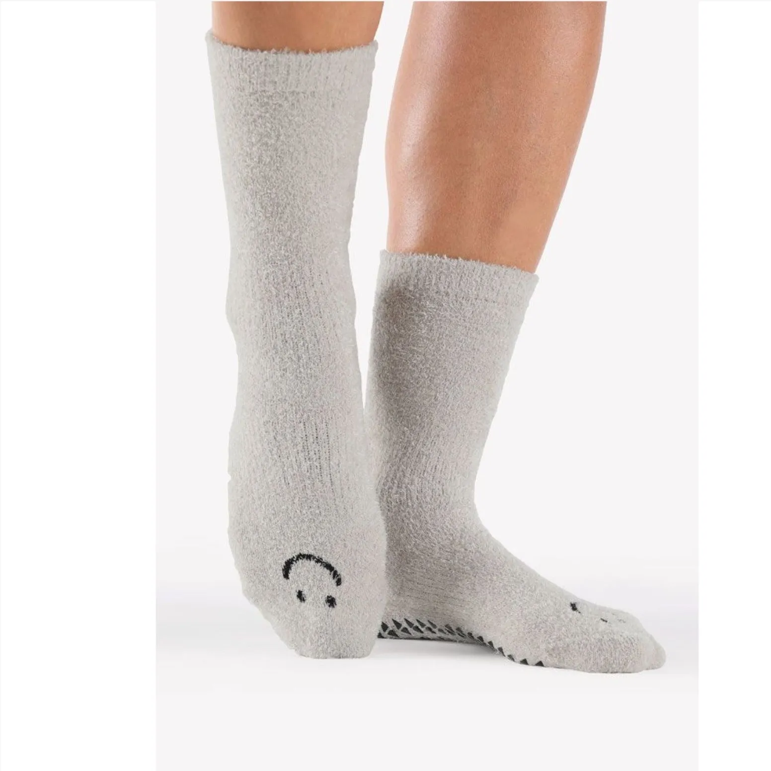 Happy Cloud Crew Grip Sock