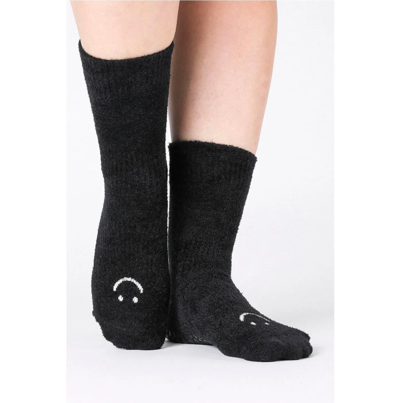 Happy Cloud Crew Grip Sock