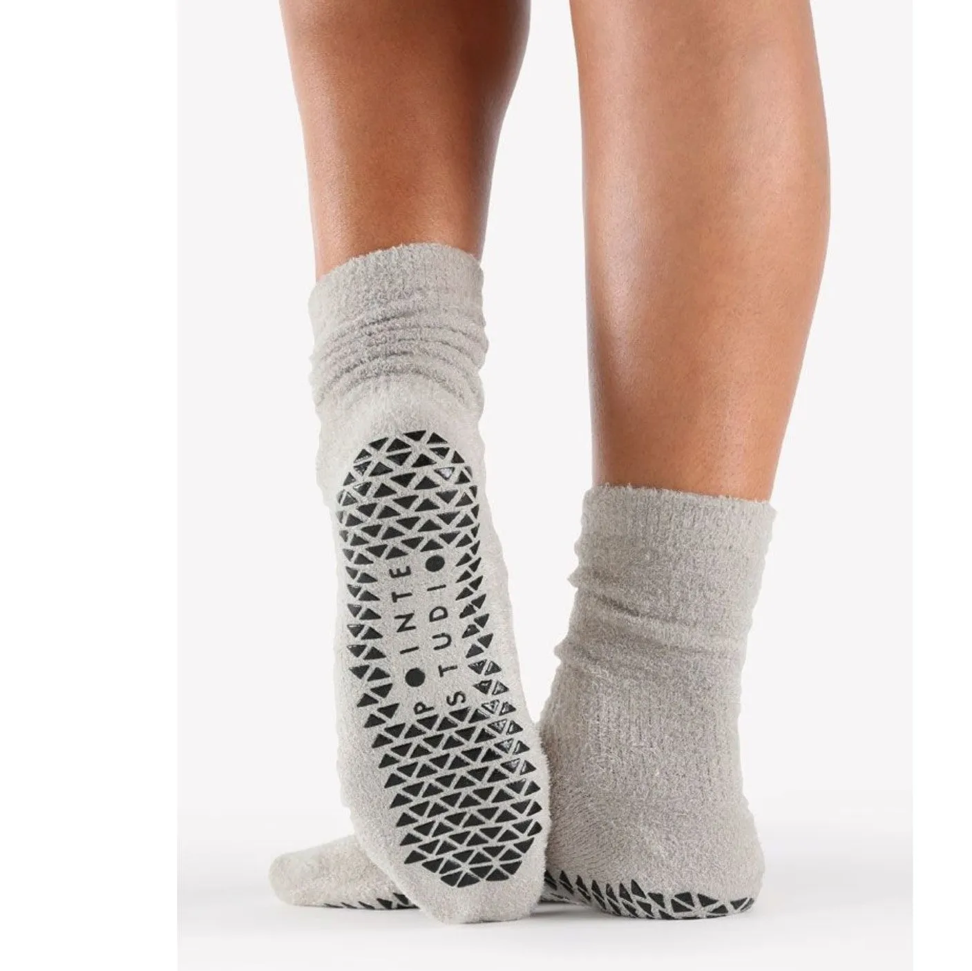 Happy Cloud Crew Grip Sock