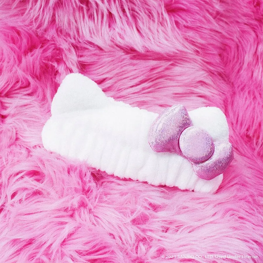 Hello Kitty Y2K Bling Bling Plush Spa Headband ( 1 unit)
