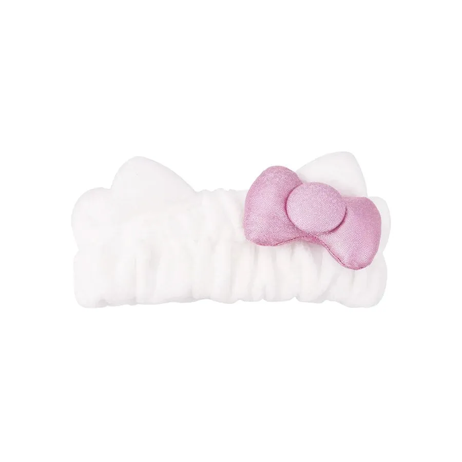 Hello Kitty Y2K Bling Bling Plush Spa Headband ( 1 unit)