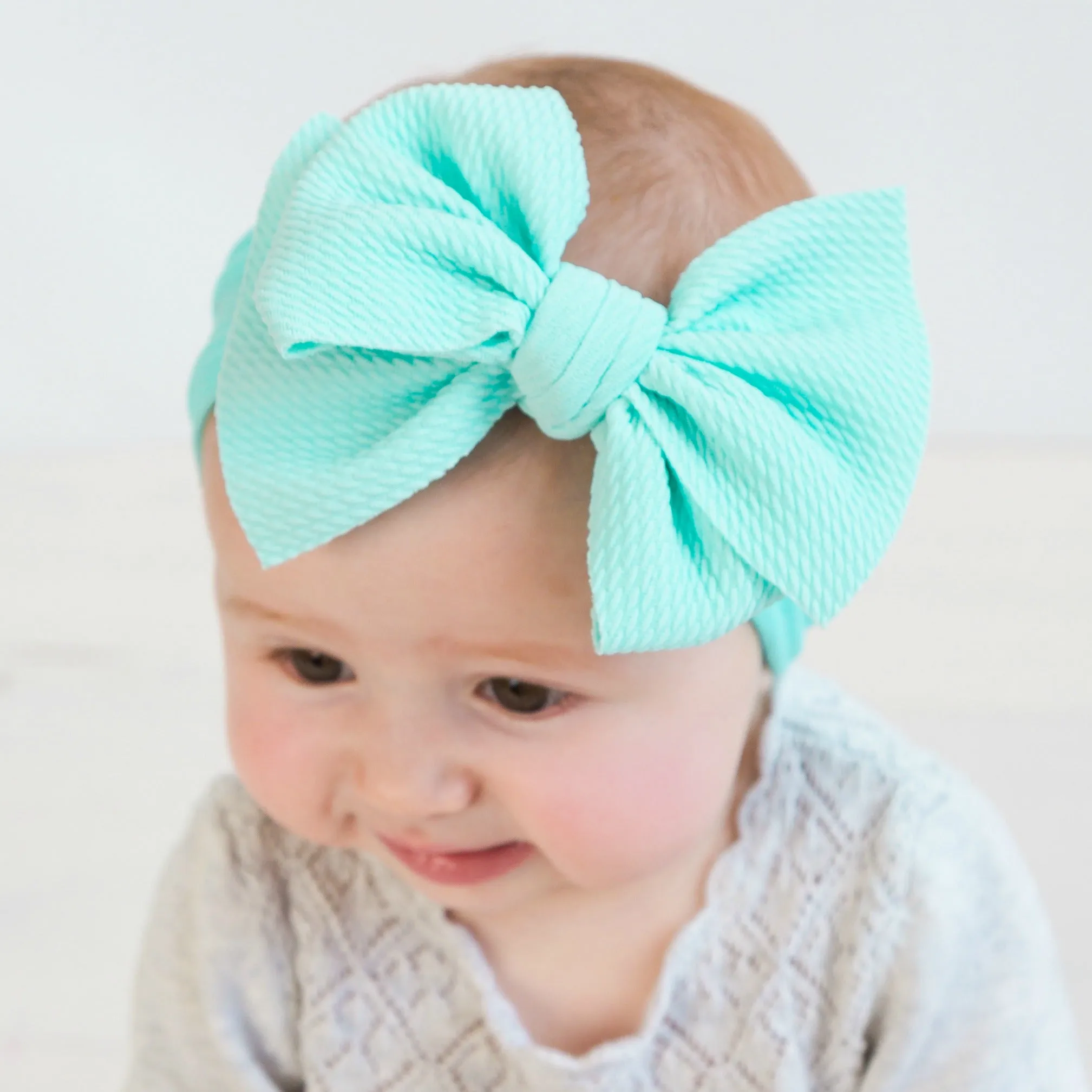 Jumbow Lola Wide Nylon Headband - Mint