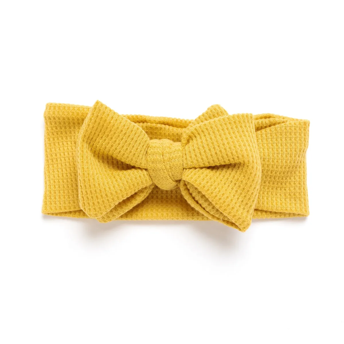 Jumbow Waffle Knot - Mustard