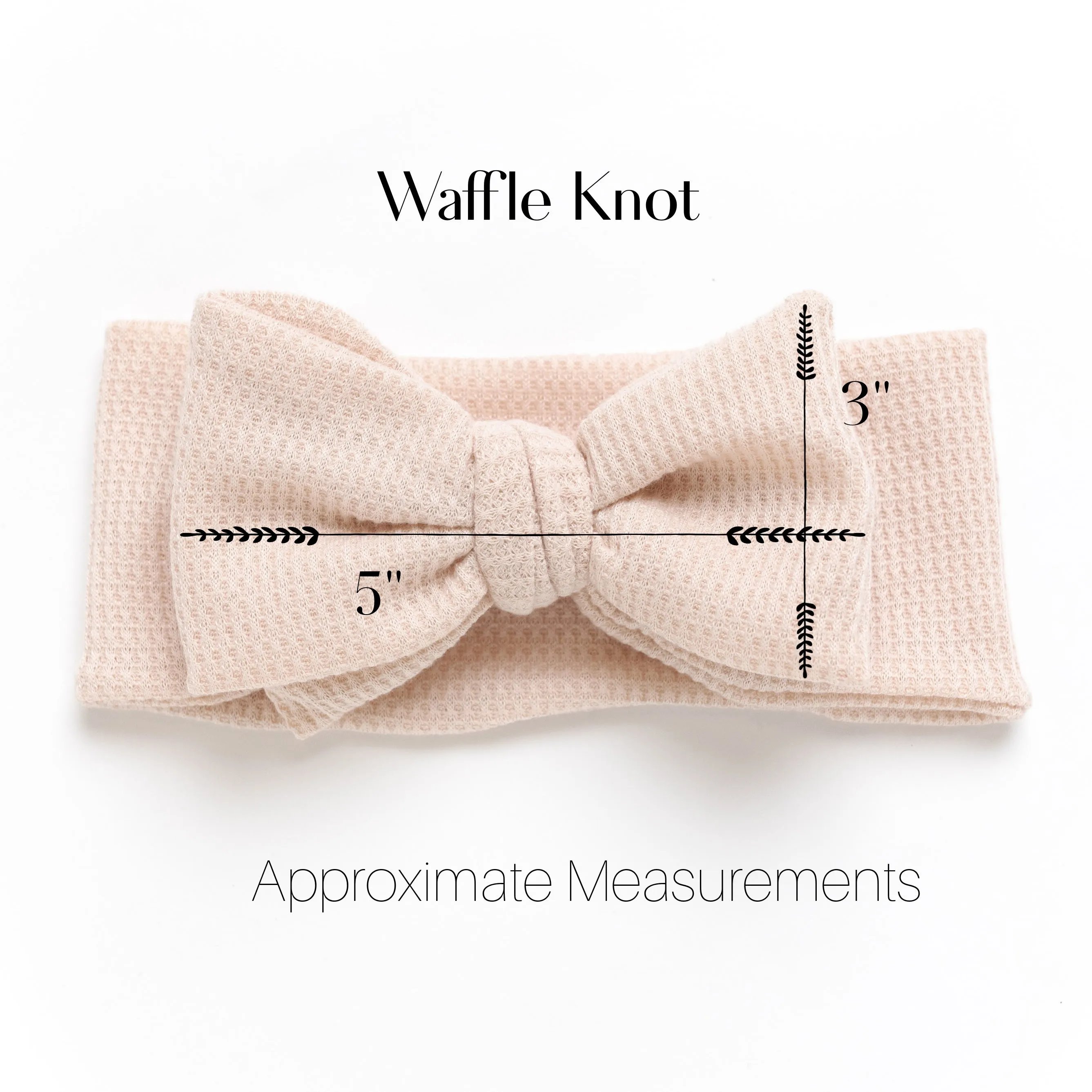 Jumbow Waffle Knot - Mustard