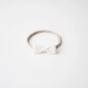 Lace in Ivory | Mini Bow
