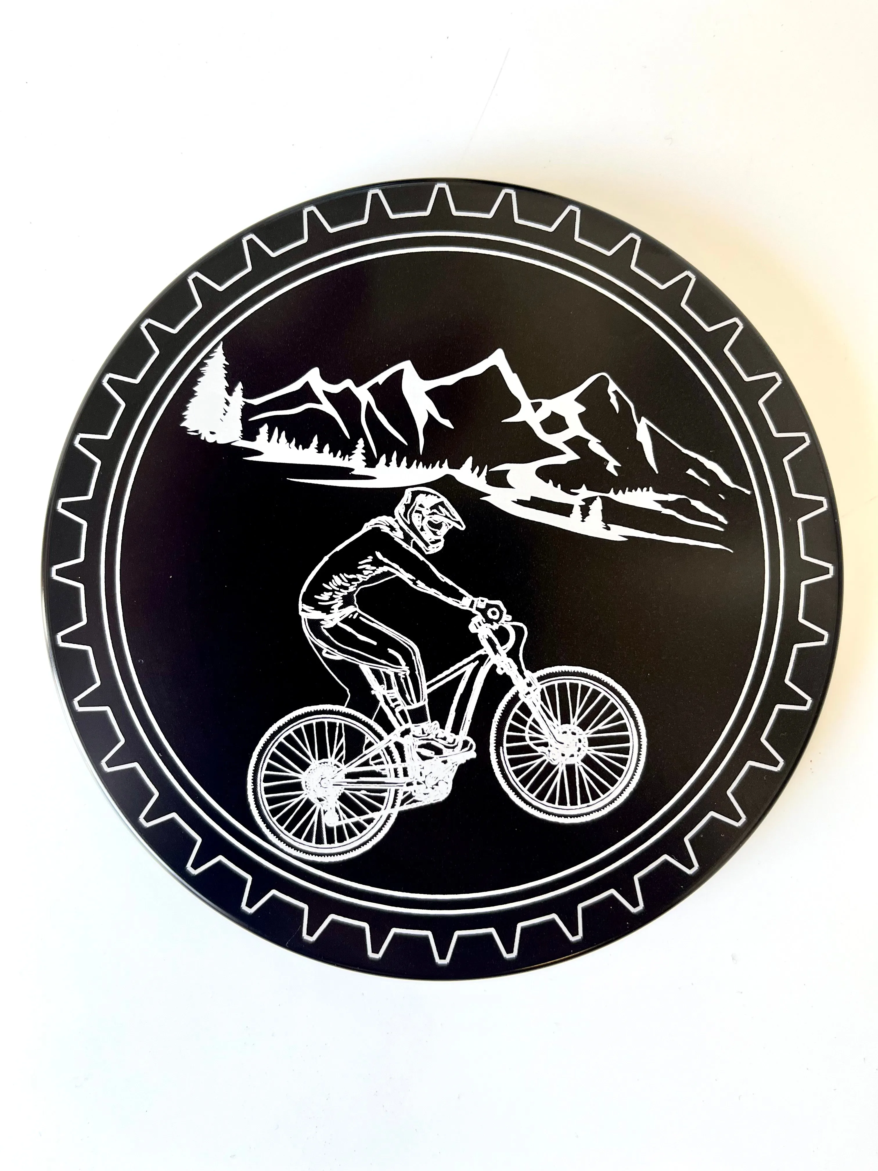 Mountain Bike Aluminum Trailer Hitch Cover