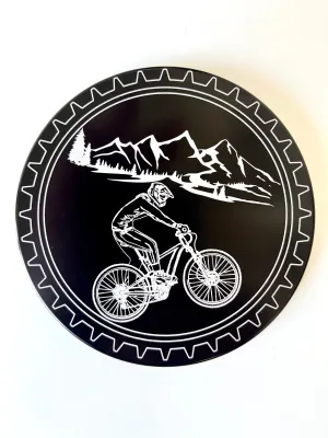 Mountain Bike Aluminum Trailer Hitch Cover