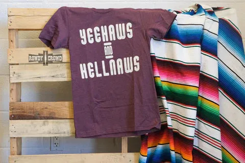 Online Exclusive | Hellnaws Short Sleeve Graphic Tee in Maroon