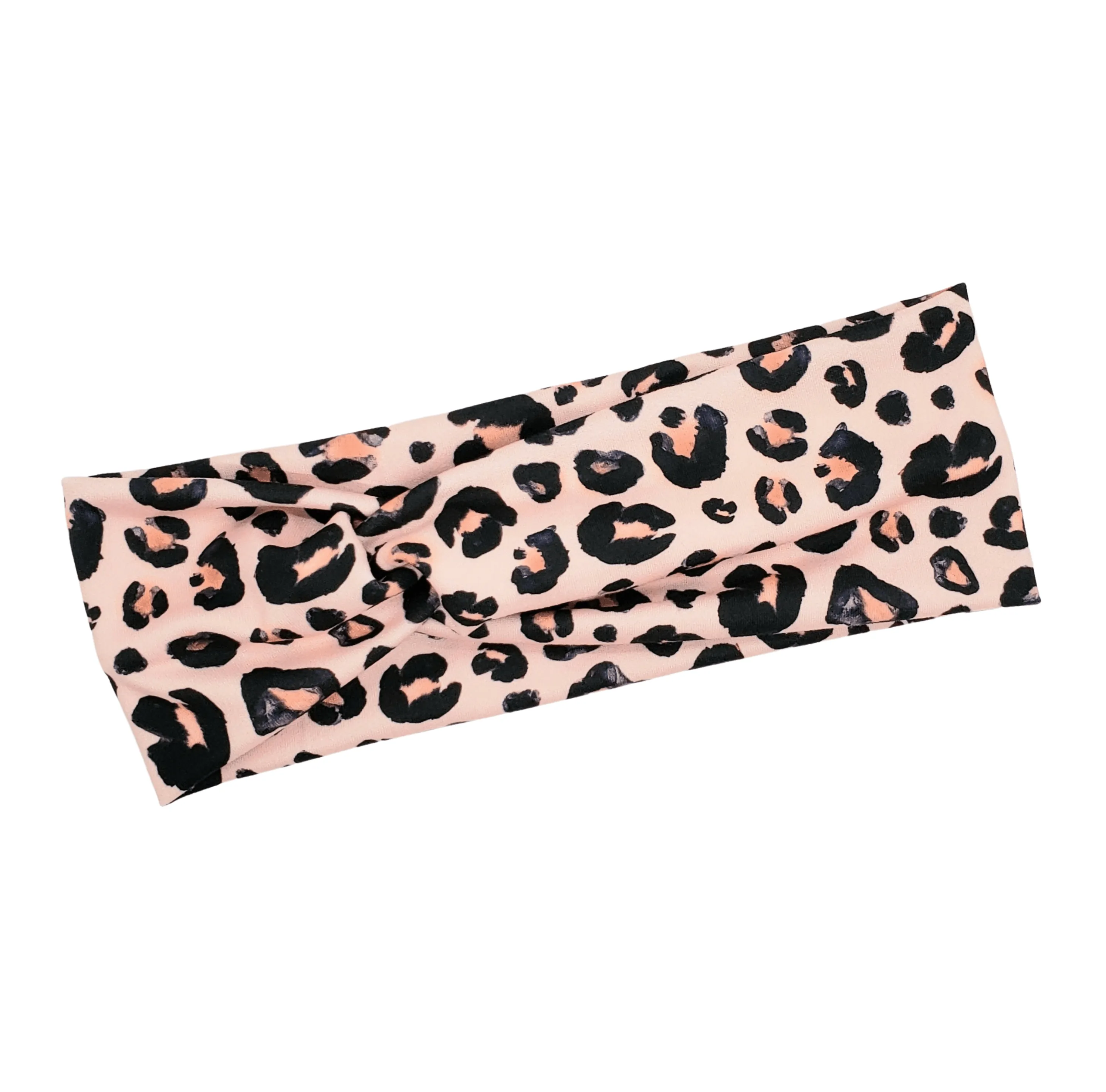 Pink Leopard Headband