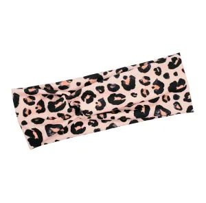 Pink Leopard Headband