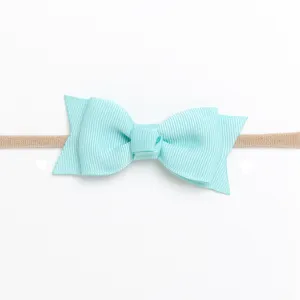 Pippa Grosgrain Bow - Mint