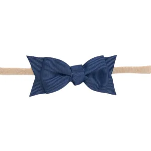 Pippa Grosgrain Bow - Navy