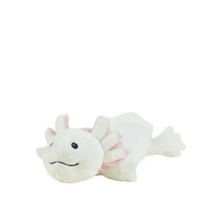 Warmies White Axoloti Cozy Plush Microwavable Toy