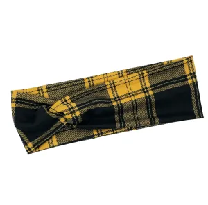 Yellow Plaid Headband